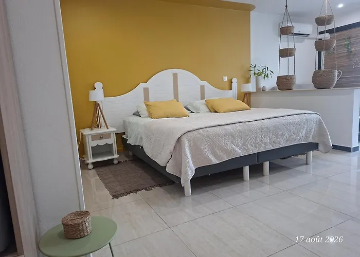Flamboyant Studio avec Piscine et Parking