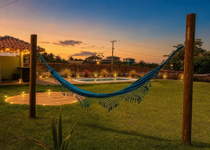 Village com piscina, lagoa e praia a 1 km