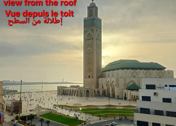 Luxury Apartment Opposite Hassan 2 Mosqu And Fair International Casablanca And Sea , Near Downtwn , Interdit Couples Araabic Non Marie, Forbidden Unmarried Araabic Couples , 2 Room, 2 Living Rooms And 2 Bathrooms Basement Car Park Free , Apartment Wi