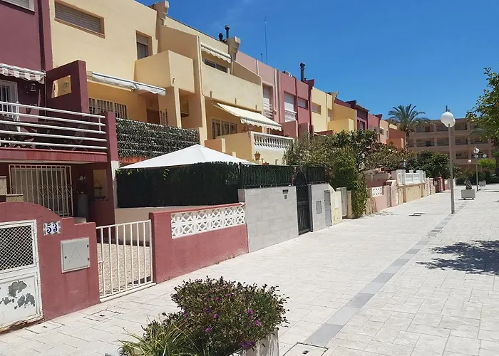 Dúplex, piscina y playa