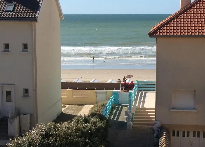 L Îlot de la Baie, super studio 4p face à la mer, parking gratuit, wifi, classé 2 étoiles à Fort Mahon Plage, Baie de Somme
